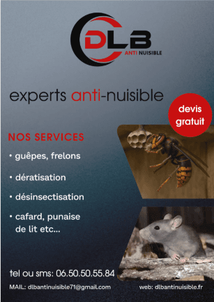 DLB anti nuisible — désinsectisation et dératisation à Montceau-les-Mines