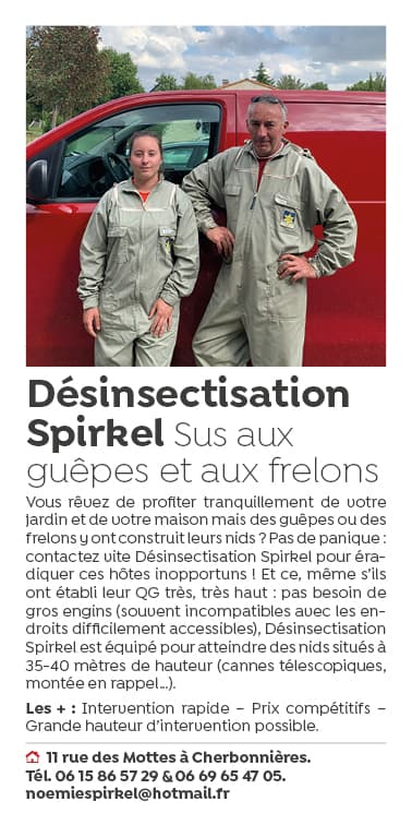 Désinsectisation SPIRKEL — désinsectisation à Mana