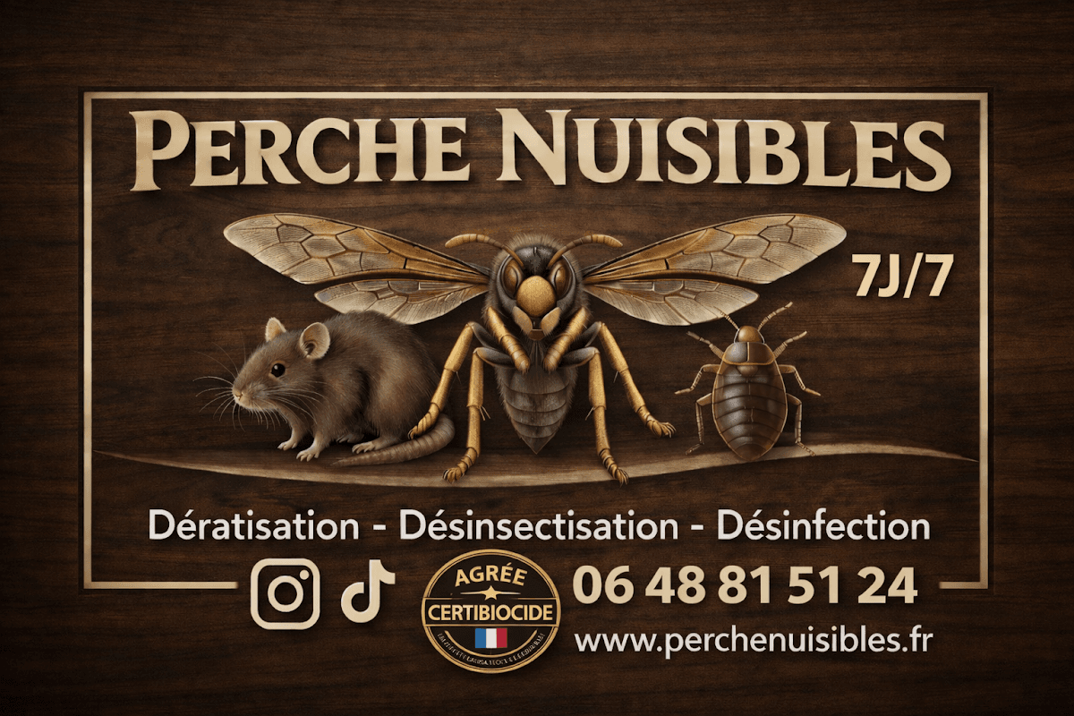 Perche Nuisibles — désinsectisation et dératisation à Flers