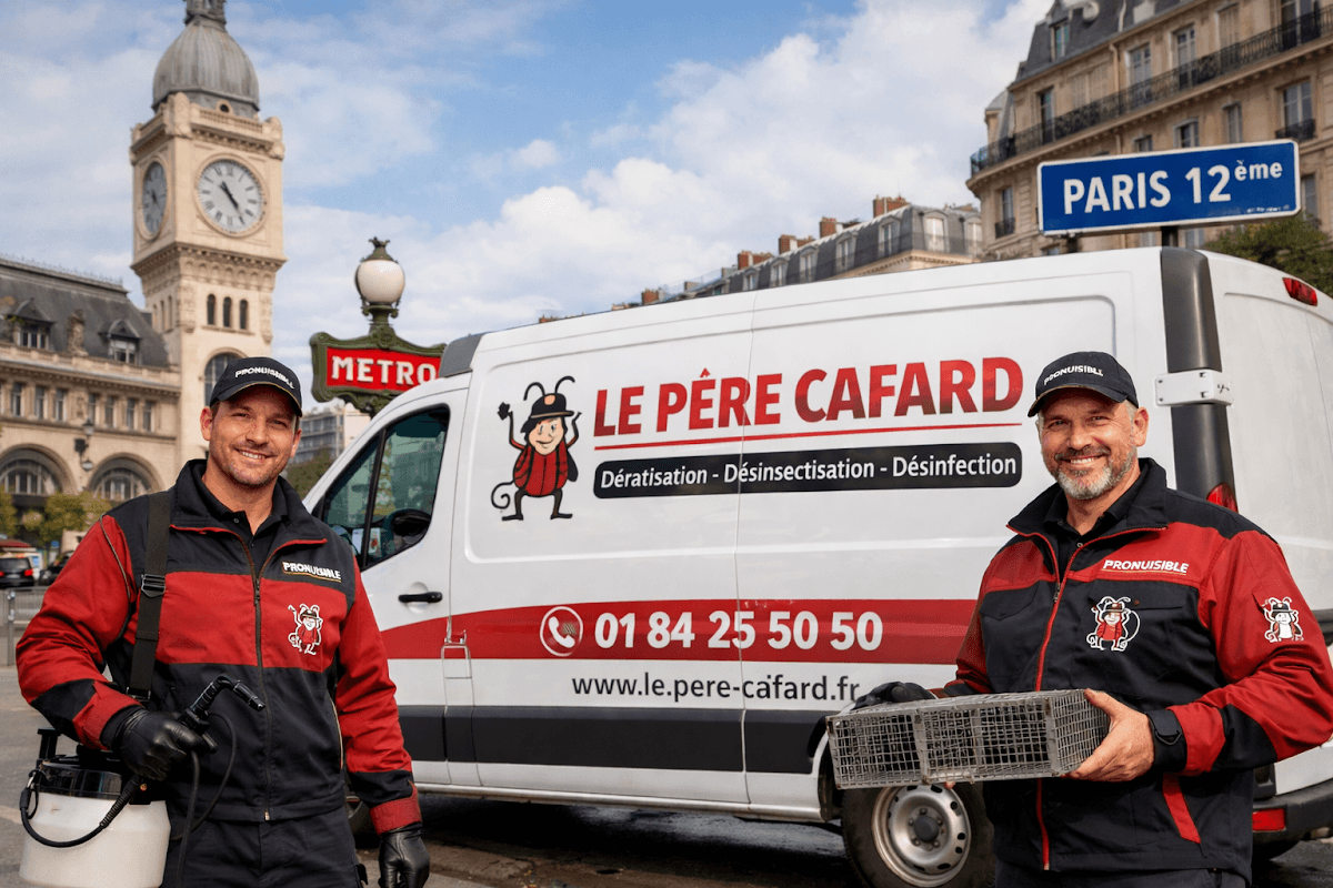 LE PERE CAFARD - Dératisation paris 1 | Cafard Souris